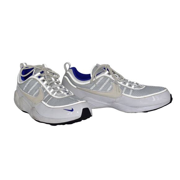 B0 Auth NIKE AIR ZOOM Spiridon 16 White Platinum Blue Shoes 926955-104 Size 14